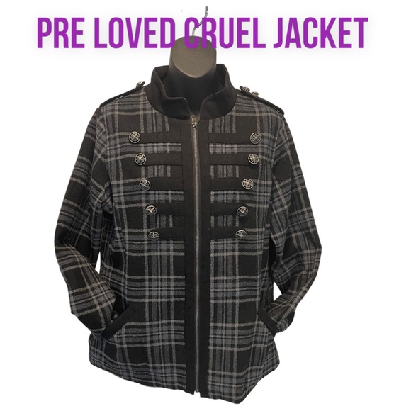 Cruel Girl Jackets & Blazers - PRE-LOVED CRUEL JACKET